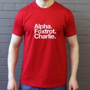 Aberdeen FC: Alpha Foxtrot Charlie T-Shirt