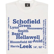Birmingham City 1963 League Cup Final Line Up T-Shirt