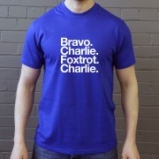 Birmingham City FC: Bravo Charlie Foxtrot Charlie T-Shirt