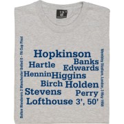 Bolton Wanderers 1958 FA Cup Final Line Up T-Shirt