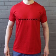 Stoke City: Britannia Stadium Coordinates T-Shirt