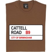 Birmingham City: Cattell Road B9 Road Sign T-Shirt