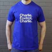 Chesterfield Football club: Charlie Foxtrot Charlie T-Shirt