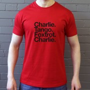 Crawley Town FC: Charlie Tango Foxtrot Charlie T-Shirt