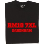 Dagenham and Redbridge Postcode T-Shirt