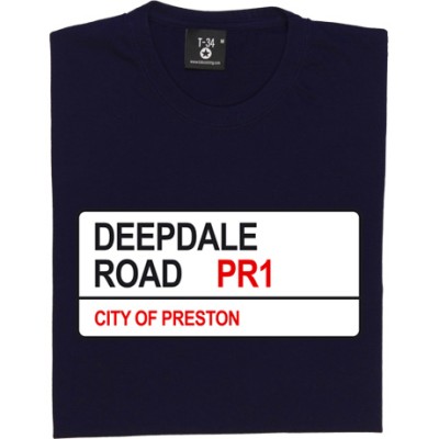 Preston North End: Deepdale Road PR1 Road Sign
