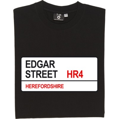 Hereford United: Edgar Street HR4 Road Sign