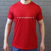 Emirates Stadium Coordinates T-Shirt