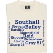Everton 1984 FA Cup Final Line Up T-Shirt