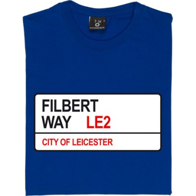 Leicester City: Filbert Way LE2 Road Sign