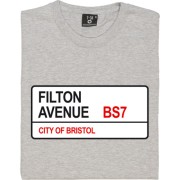 Bristol Rovers: Filton Avenue BS7 Road Sign T-Shirt