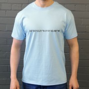Scunthorpe United: Glanford Park Coordinates T-Shirt