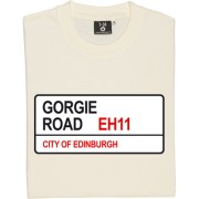 Heart of Midlothian: Gorgie Road EH11 Road Sign T-Shirt