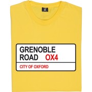 Grenoble Road OX4 Road Sign T-Shirt