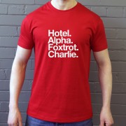 Hamilton Academical FC: hotel Alpha Foxtrot Charlie T-Shirt