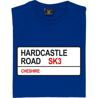 Stockport County: Hardcastle Road SK3 Road Sign