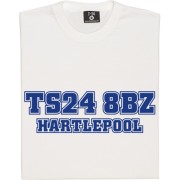 Hartlepool United Postcode T-Shirt