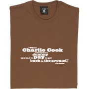 Jim Baxter Charlie Cook Quote T-Shirt