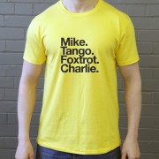 Mansfield Town FC: Mike Tango Foxtrot Charlie T-Shirt