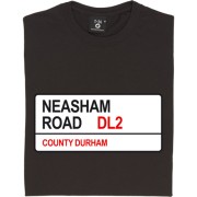 Darlington FC: Neasham Road DL2 Road Sign T-Shirt