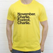 Newport County FC: November Charlie Foxtrot Charlie T-Shirt