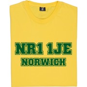 Norwich City Postcode T-Shirt