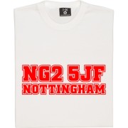 Nottingham Forest Postcode T-Shirt