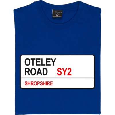 Shrewsbury Town: Oteley Road SY2 Road Sign