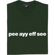 Plymouth Argyle "Pee Ayy Eff See" T-Shirt