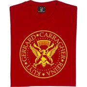The Ramones Liverpool: Kuyt, Gerrard, Carragher, Reina T-Shirt