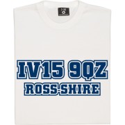 Ross County Postcode T-Shirt