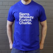 Sheffield Wednesday FC: Sierra Whiskey Foxtrot Charlie T-Shirt