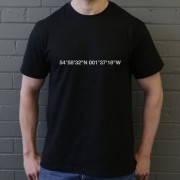 Newcastle United: St. James' Park Coordinates T-Shirt