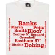 Stoke City 1972 Football League Cup Final Line Up T-Shirt