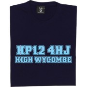 Wycombe Wanderers Postcode T-Shirt