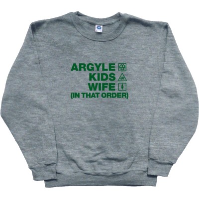 Argyle Kids Wife (In That Order)