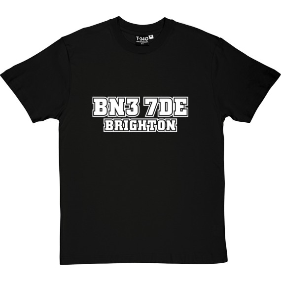Brighton and Hove Albion Goldstone Ground Postcode T-Shirt