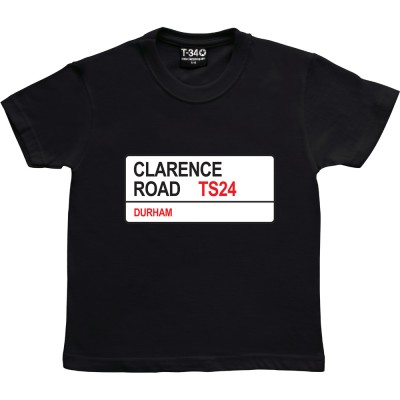 Hartelepool United: Clarence Road TS24 Road Sign