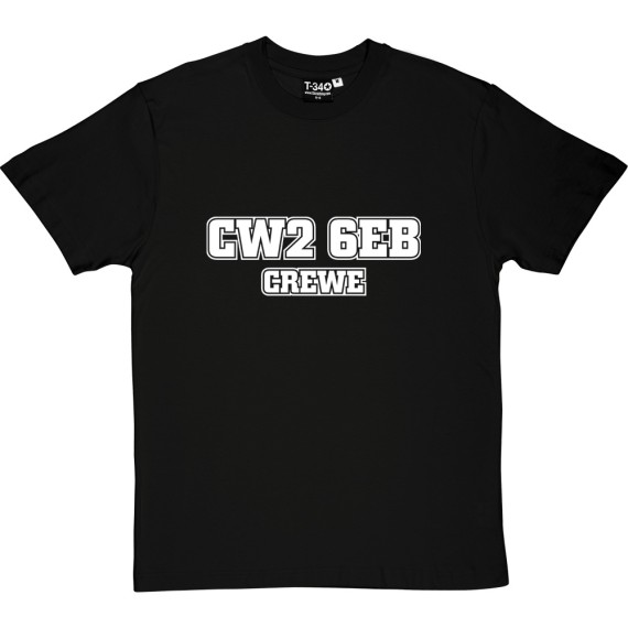 Crewe Alexandra Postcode T-Shirt