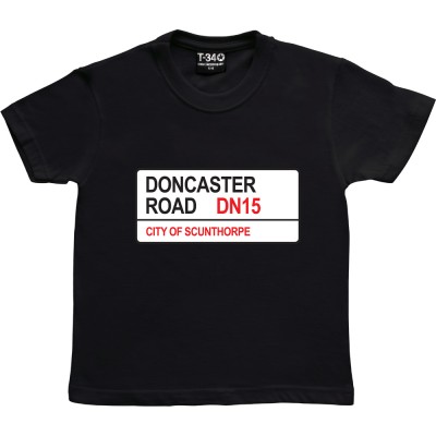 Scunthorpe United: Doncaster Road DN15 Road Sign