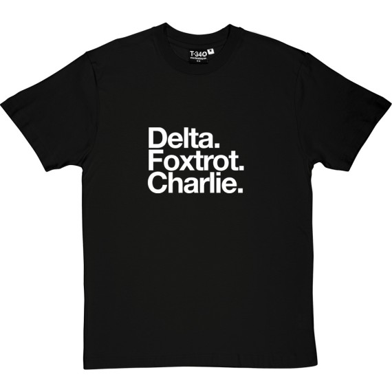 Dundee Football Club: Delta Foxtrot Charlie T-Shirt