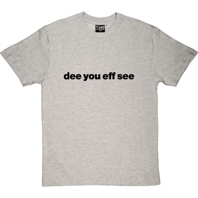 Dundee United "Dee You Eff See"