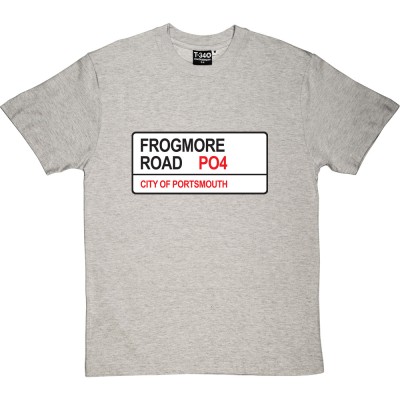 Portsmouth FC: Frogmore Road PO4 Road Sign