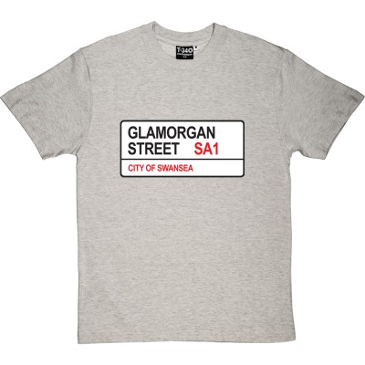 Swansea City: Glamorgan Street SA1 Road Sign