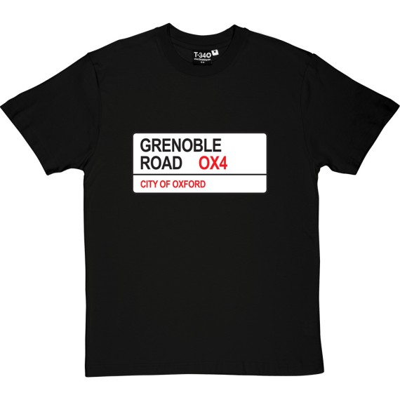 Grenoble Road OX4 Road Sign T-Shirt