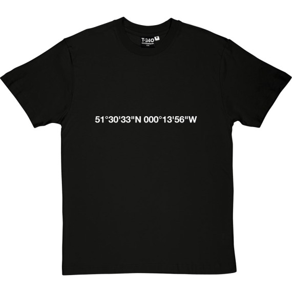 Queens Park Rangers: Loftus Road Coordinates T-Shirt