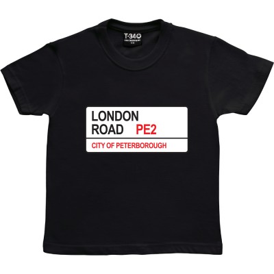 Peterborough FC: London Road PE2 Road Sign