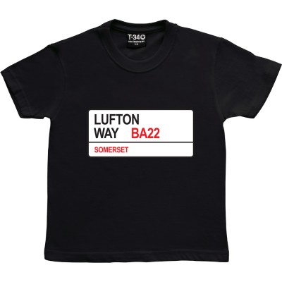 Yeovil Town: Lufton Way BA22 Road Sign