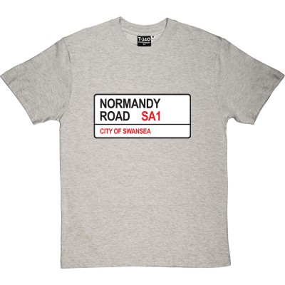 Swansea City: Normandy Road SA1 Road Sign