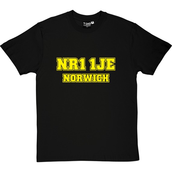 Norwich City Postcode T-Shirt